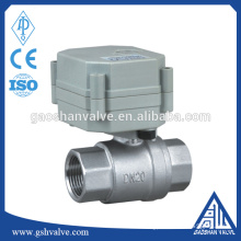 stainless steel electric water ball valve